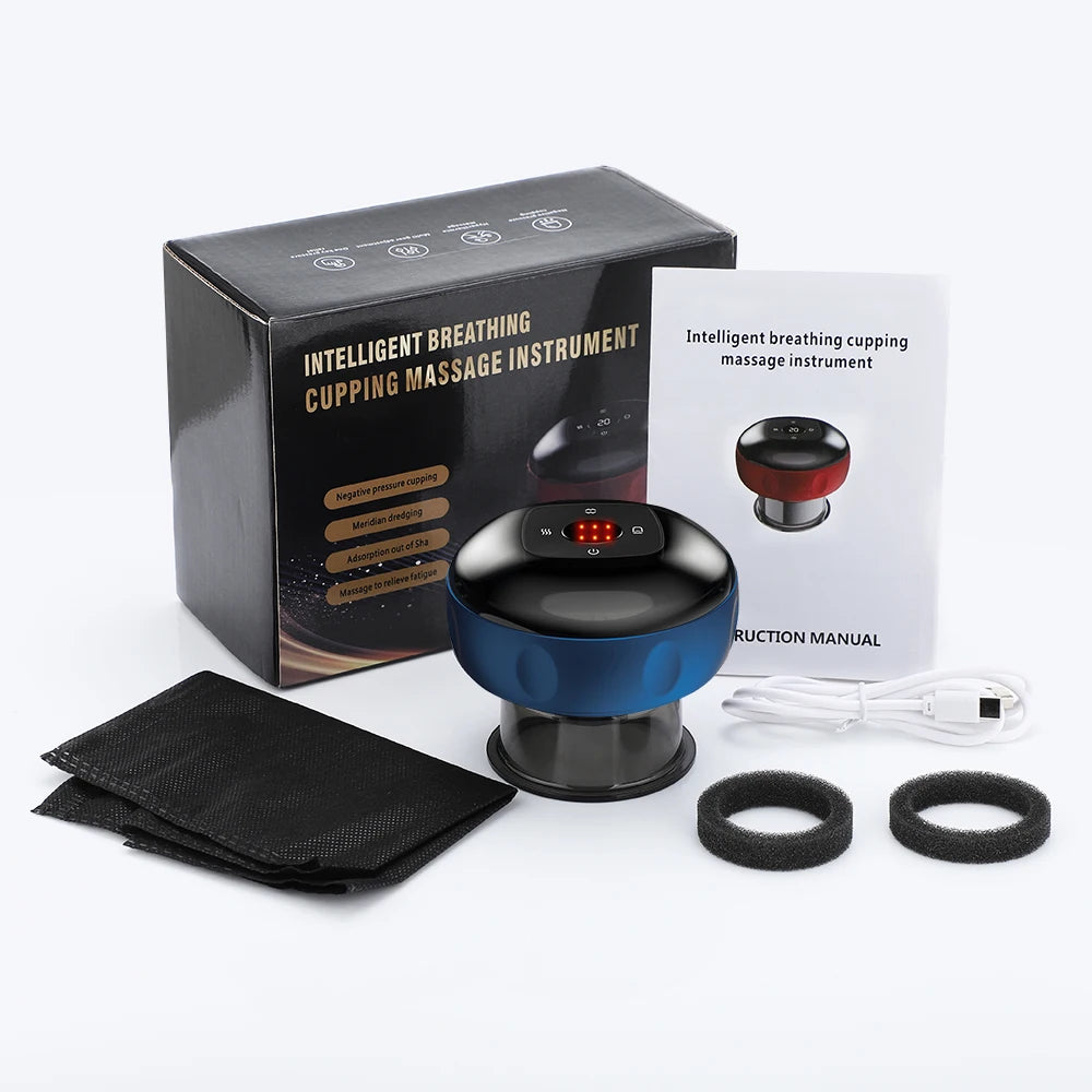 Electric Vacuum Cupping Massager – Anti-Cellulite Slimming Therapy Tool