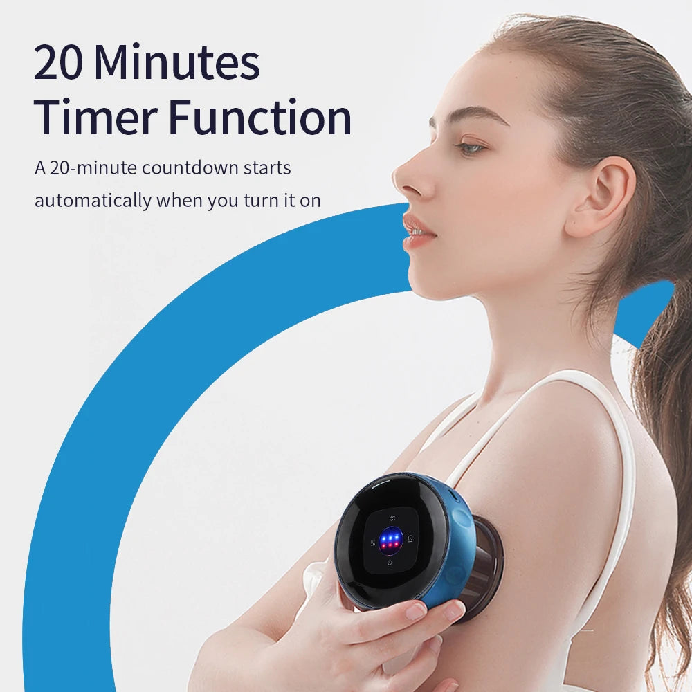 Electric Vacuum Cupping Massager – Anti-Cellulite Slimming Therapy Tool