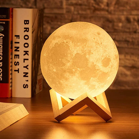 LED Galaxy Moon Light – Bedroom Decor & Gift for Kids