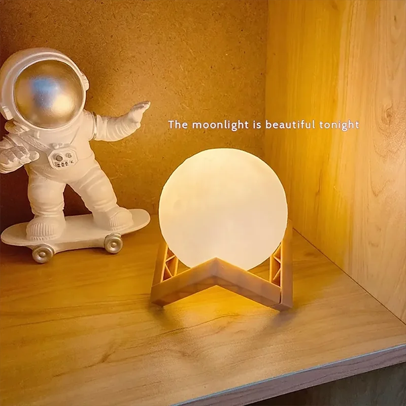 LED Galaxy Moon Light – Bedroom Decor & Gift for Kids