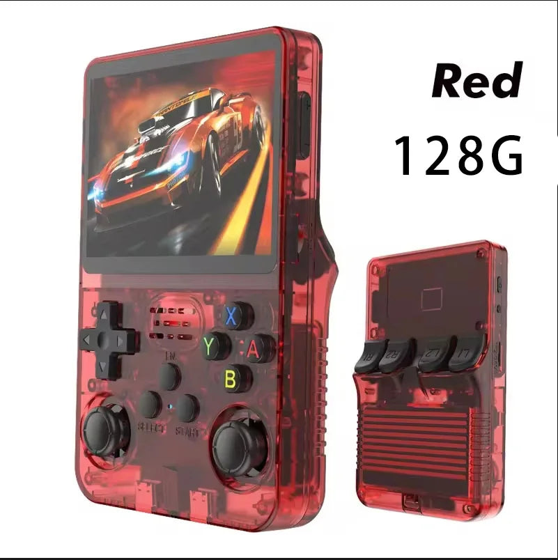 R36S Retro Handheld Game Console – 3.5" Display with ARKOS System & Classic Titles