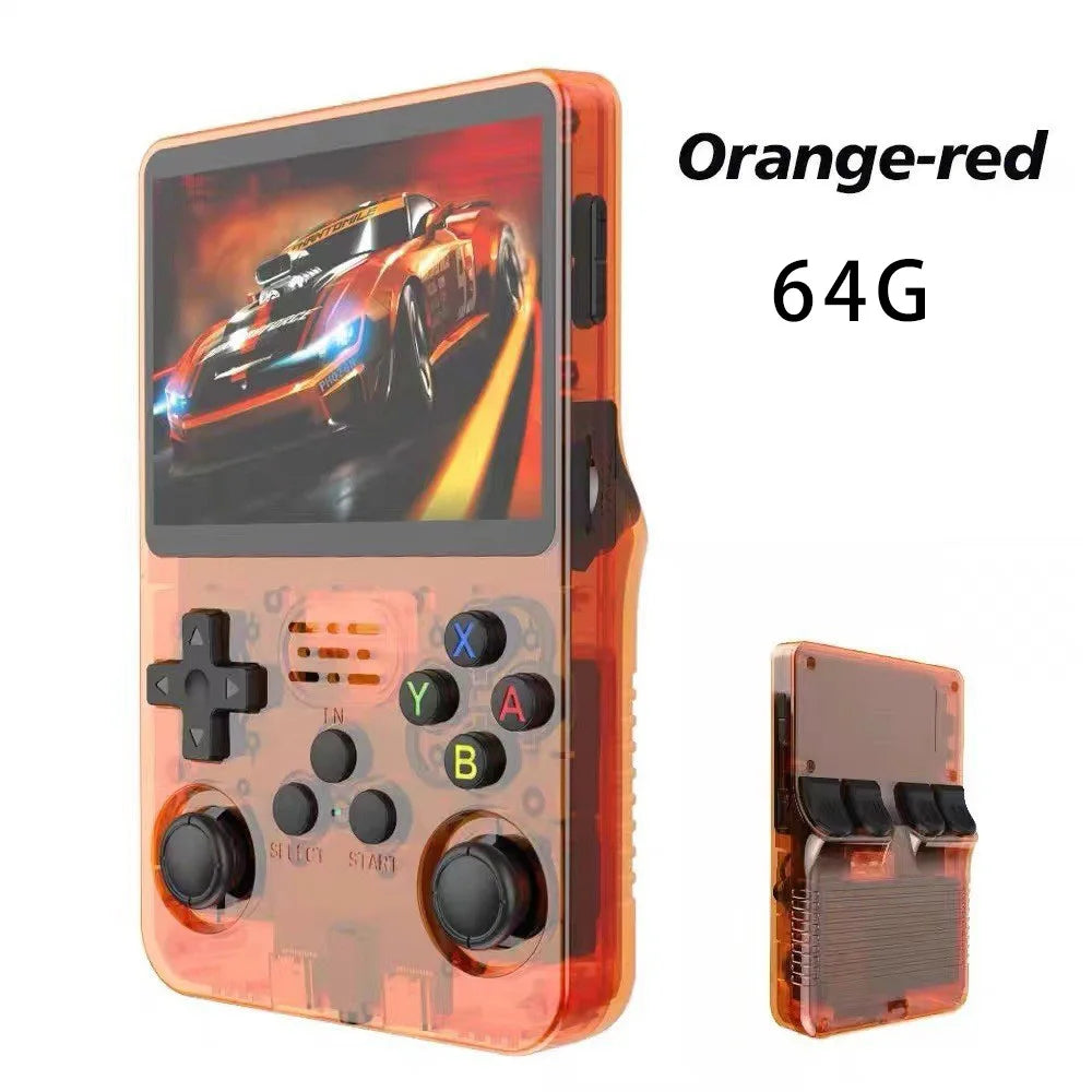 R36S Retro Handheld Game Console – 3.5" Display with ARKOS System & Classic Titles