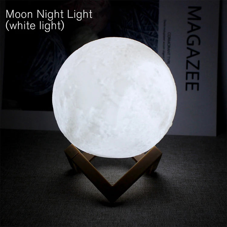 LED Galaxy Moon Light – Bedroom Decor & Gift for Kids