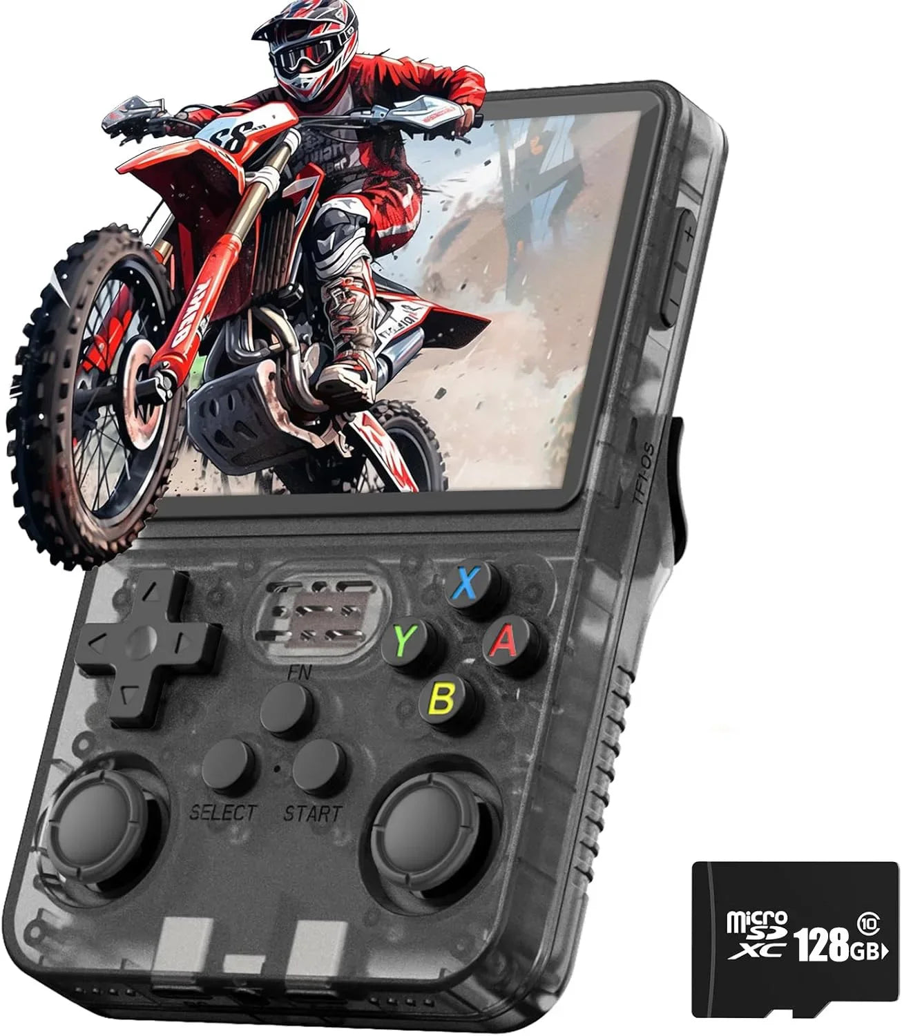 R36S Retro Handheld Game Console – 3.5" Display with ARKOS System & Classic Titles
