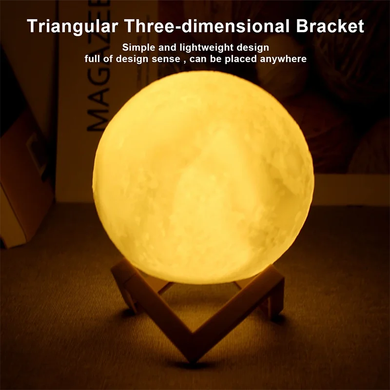LED Galaxy Moon Light – Bedroom Decor & Gift for Kids