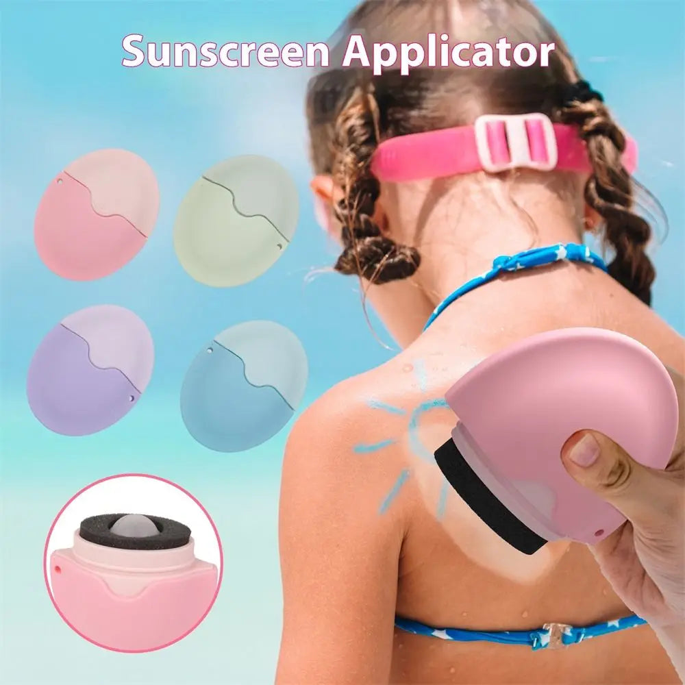 Refillable Silicone Sunscreen Roller – Lotion Applicator for Easy Use