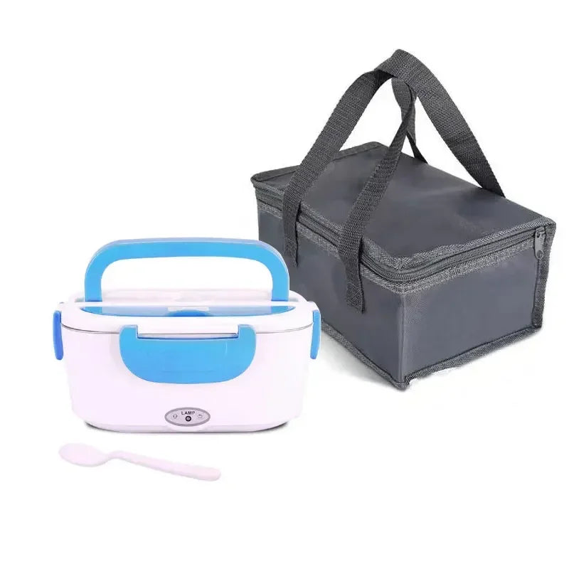 2-in-1 Electric Heating Lunch Box – Portable Bento for Car & Home Use