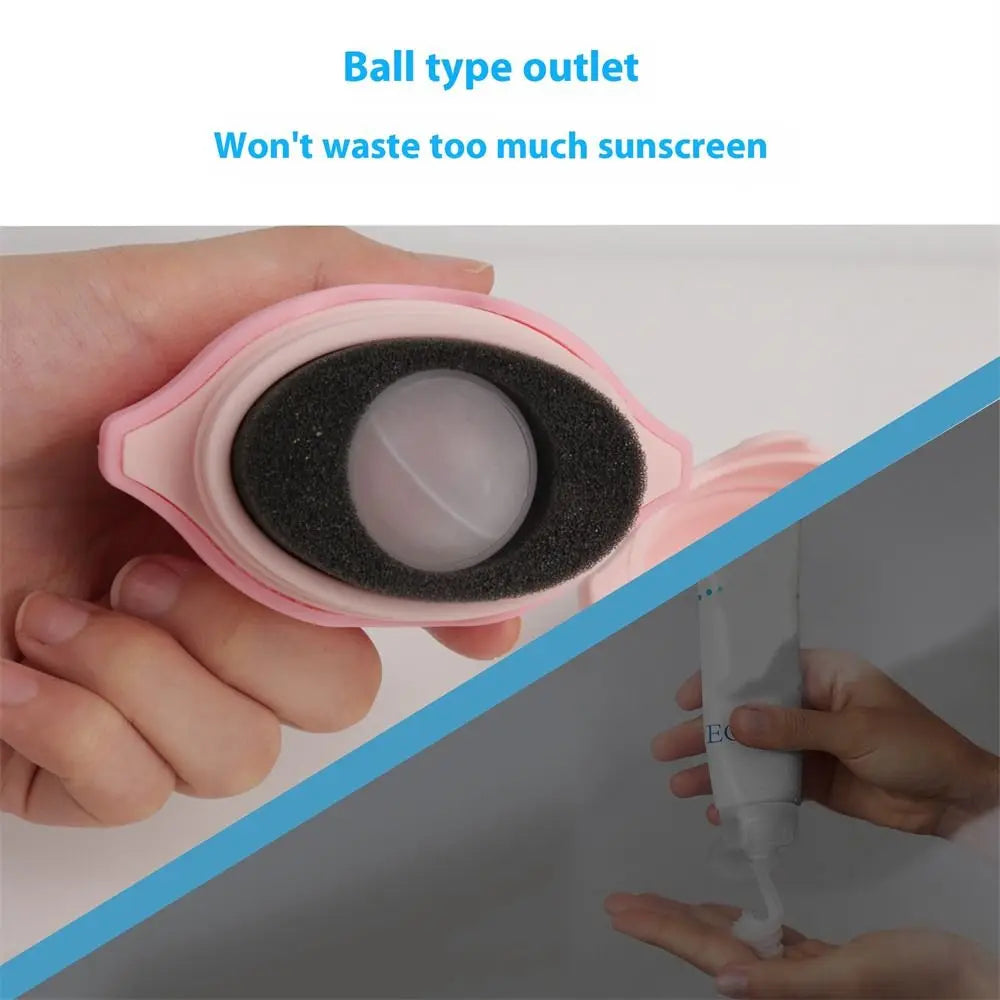 Refillable Silicone Sunscreen Roller – Lotion Applicator for Easy Use