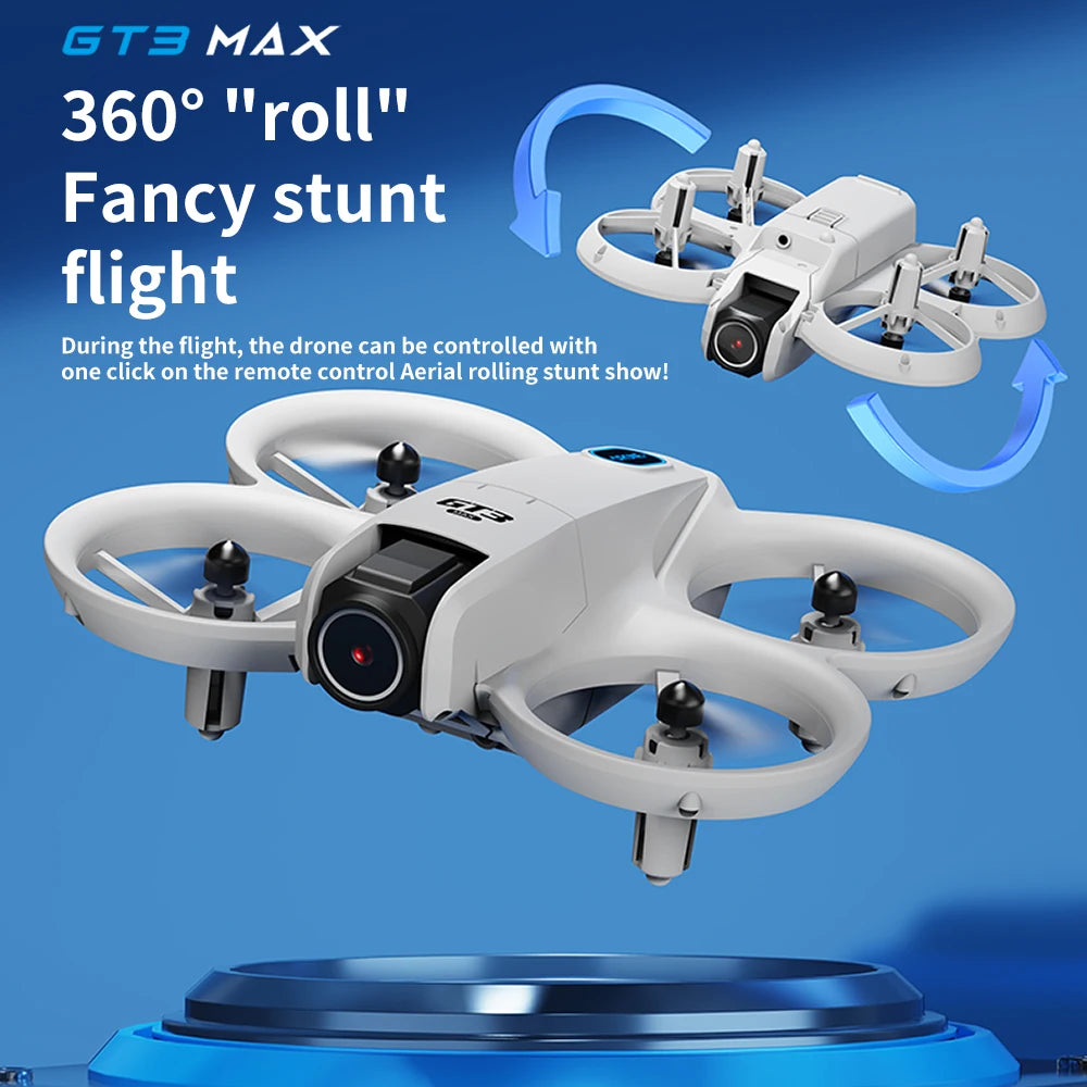 GT3 MAX Mini Drone – 8K HD Camera with GPS & Dynamic Lighting for Pro Aerial Photography