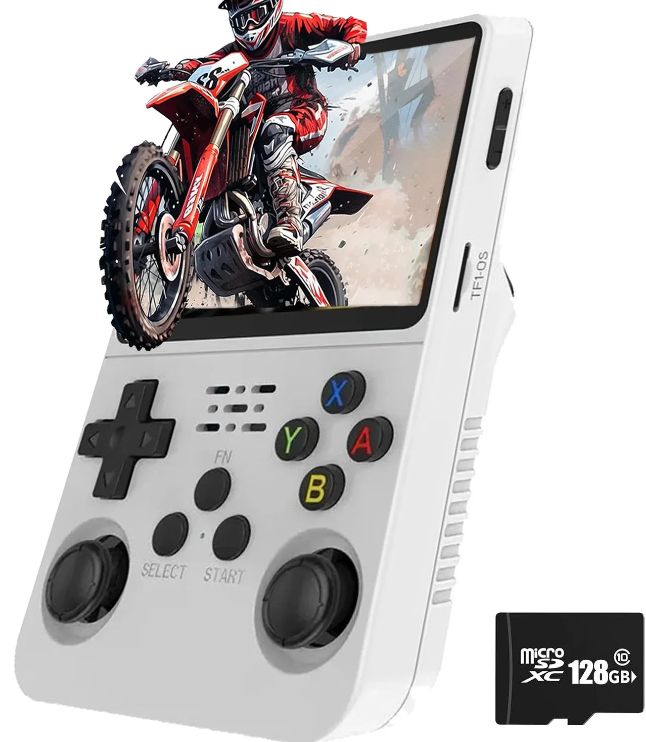 R36S Retro Handheld Game Console – 3.5" Display with ARKOS System & Classic Titles