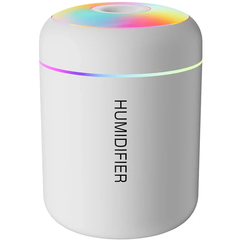 180ML USB Mini Aroma Humidifier with LED Light – Car & Home Use