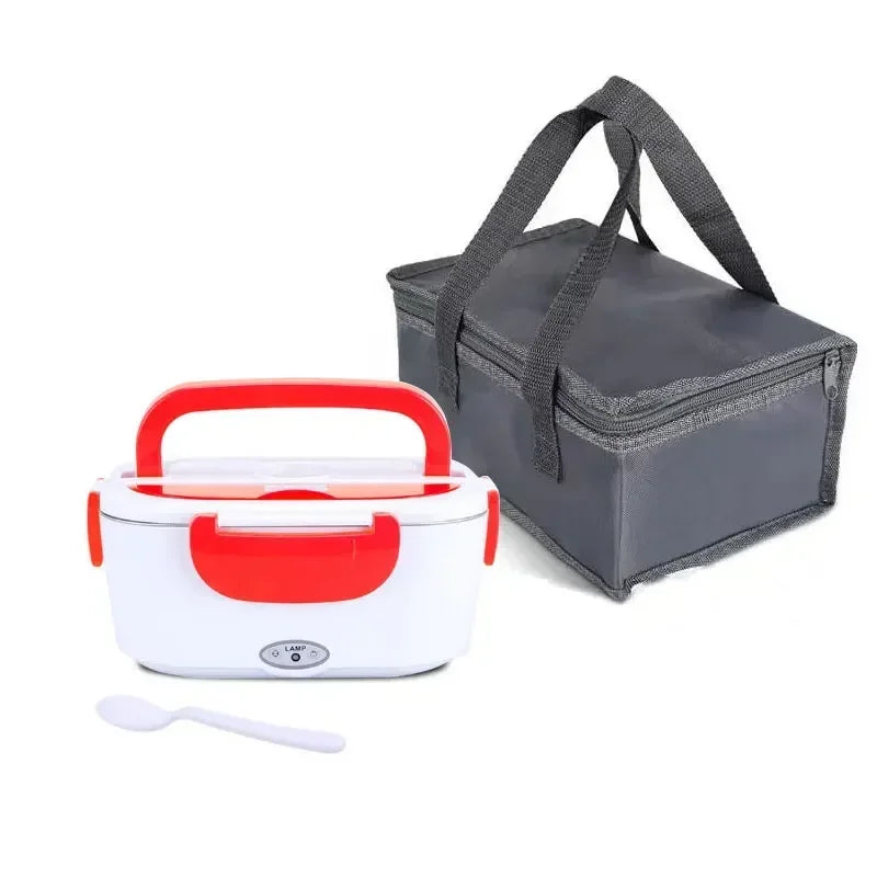 2-in-1 Electric Heating Lunch Box – Portable Bento for Car & Home Use