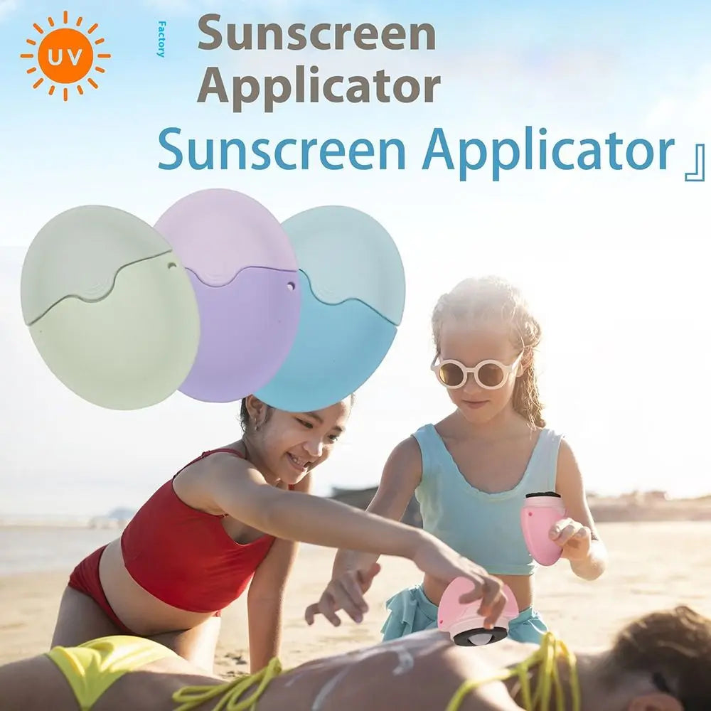 Refillable Silicone Sunscreen Roller – Lotion Applicator for Easy Use