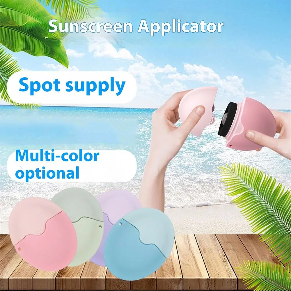 Refillable Silicone Sunscreen Roller – Lotion Applicator for Easy Use