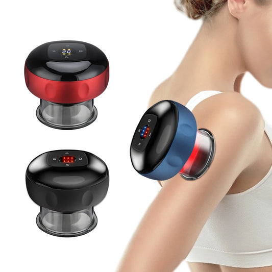 Electric Vacuum Cupping Massager – Anti-Cellulite Slimming Therapy Tool
